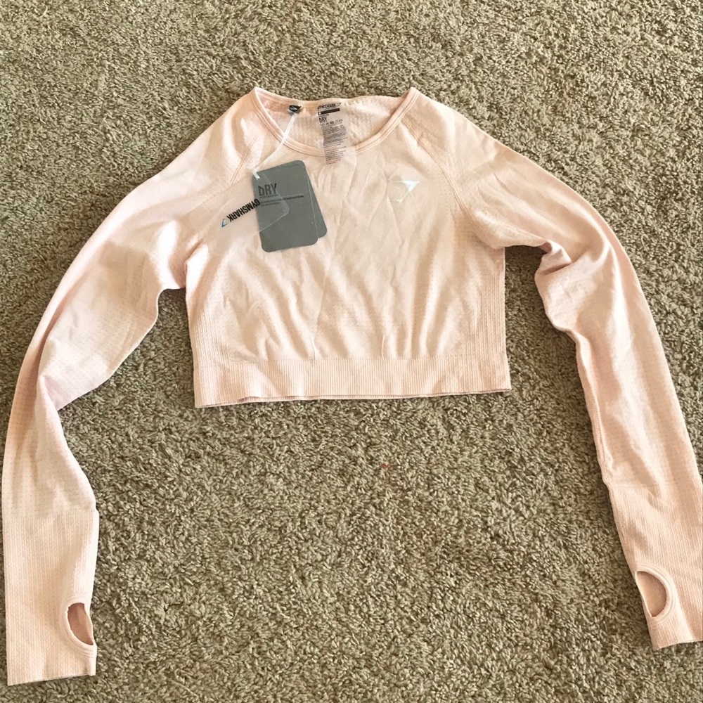 Gymshark vital seamless crop top nwt medium